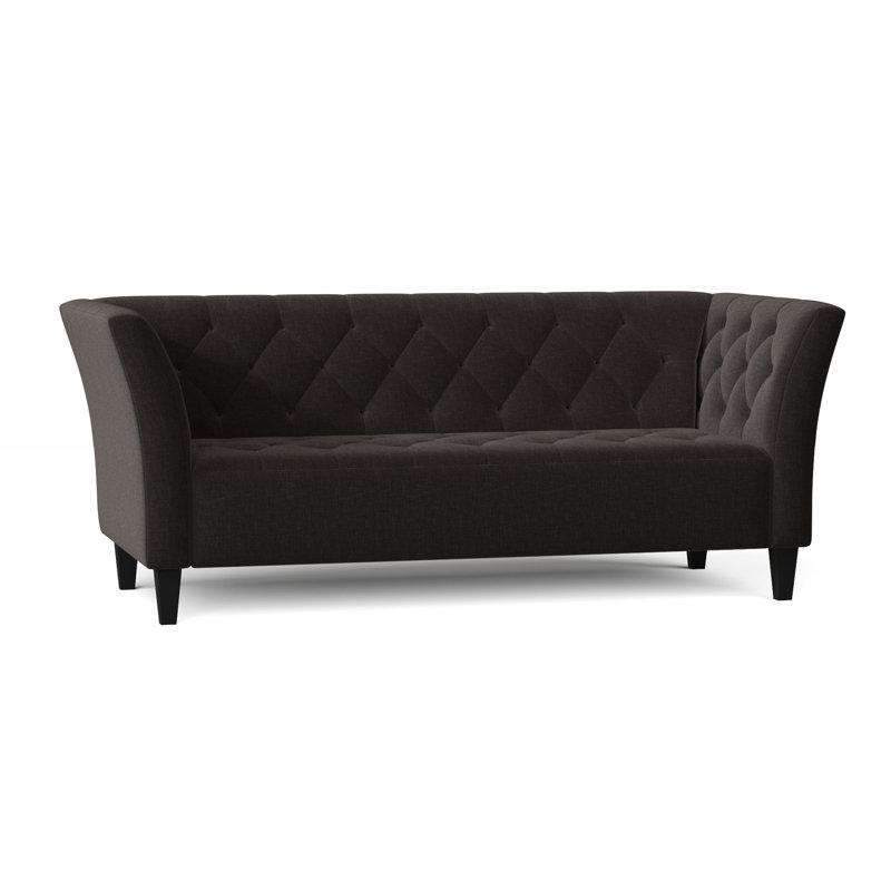 Carruth Upholstered 76'' Sofa, Napa Storm Chenille