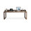 Light walnut Rectangular Solid Wood desk