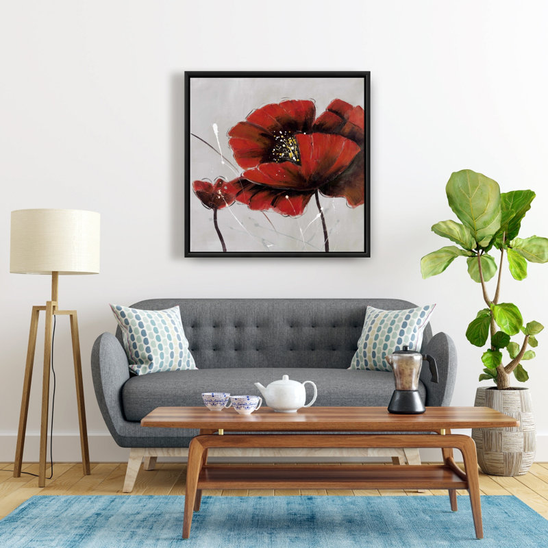 " Red Poppy Flowers "