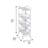 33.1'' H x 9.5'' W Utility Cart with Wheels