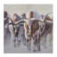 Troupeau de longhorns sur toile de ranch, design par James Corwin-1286726235