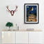 The Plate Mansion by Katsushika Hokusai - Picture Frame Painting Print-55611411-55611409
