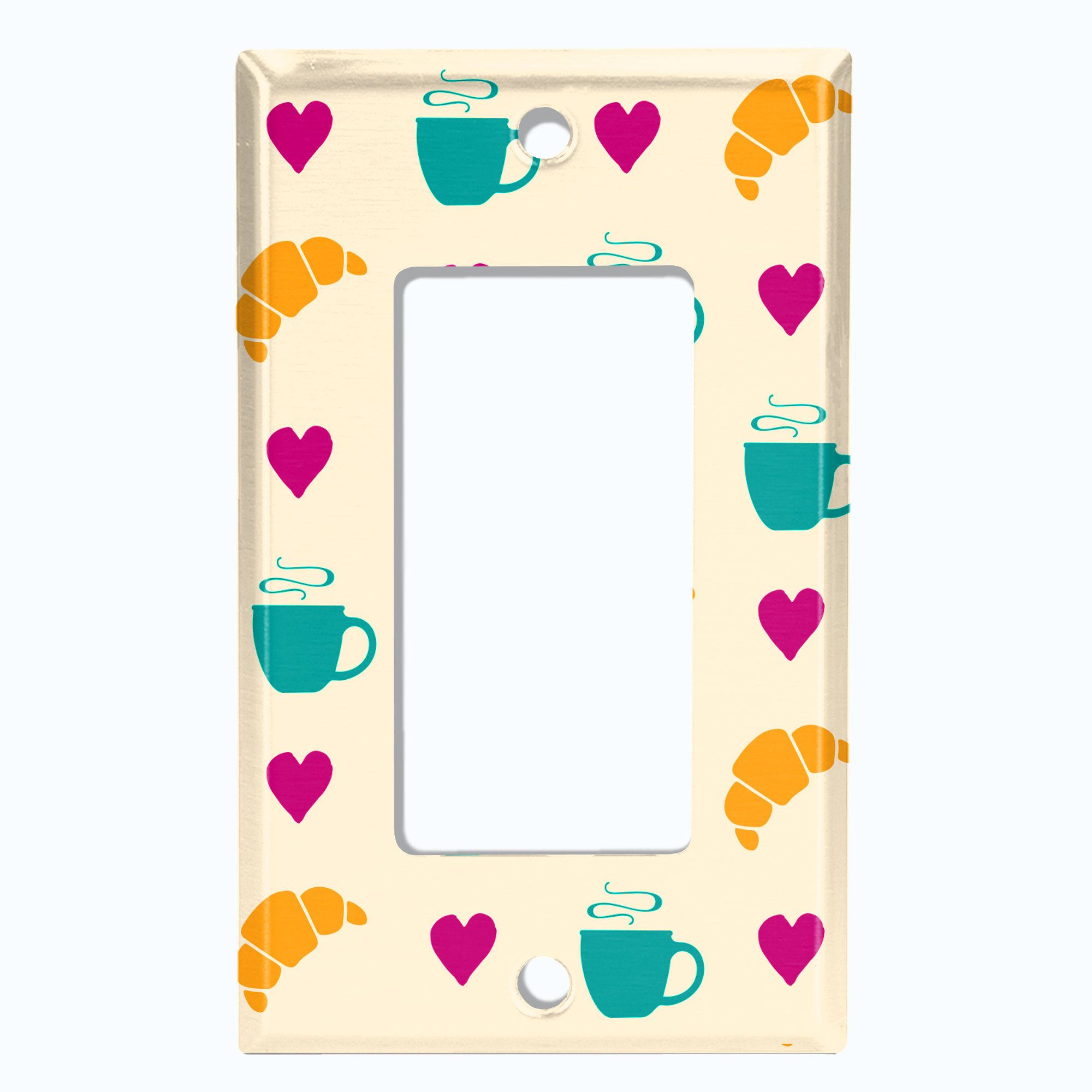 WorldAcc 1-Gang Rocker Wall Plate | Wayfair