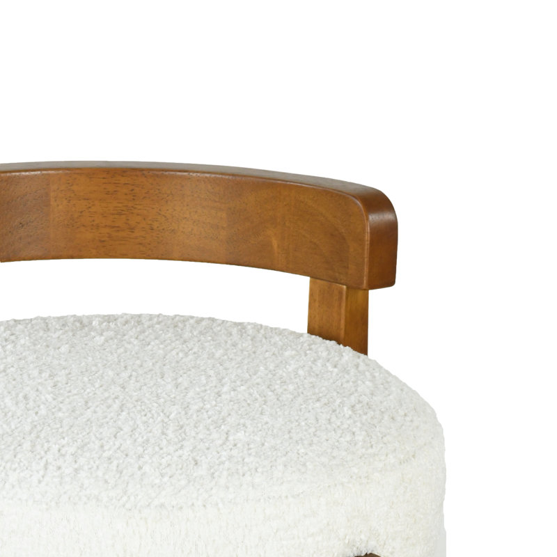 Ensemble de 4 tabourets de bar Snowdrift, White