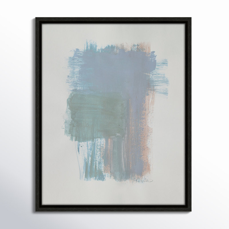 Power Room Wash II by Filippo Ioco For Casa Fine Arts, 15.5" H x 12.5" W x 2" D, Espresso Framed