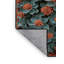 Tapis botanique brun lavable à la machine-2053730631