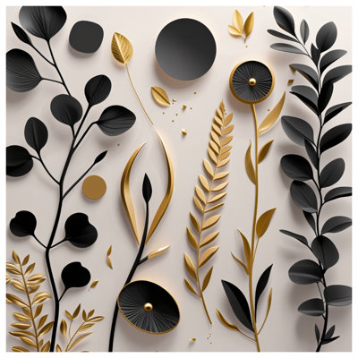 Tapisserie florale - Décoration murale nature