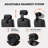 EIZIMZVU Home Office Chair with Footrest, Ergonomic Computer Desk Chair with Adjustable Headrest, Reclining High Back Office Chair for Work from Home-1585359087