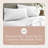 100% Organic Cotton Sheets Twin Size - GOTS Certified Organic Bed Sheets with Deep Pocket 500 Thread Count and Cozy Sateen Weave Gets Softer with Each Wash - Luxury 3 Piece Set (White, Twin)-828528061-828529670