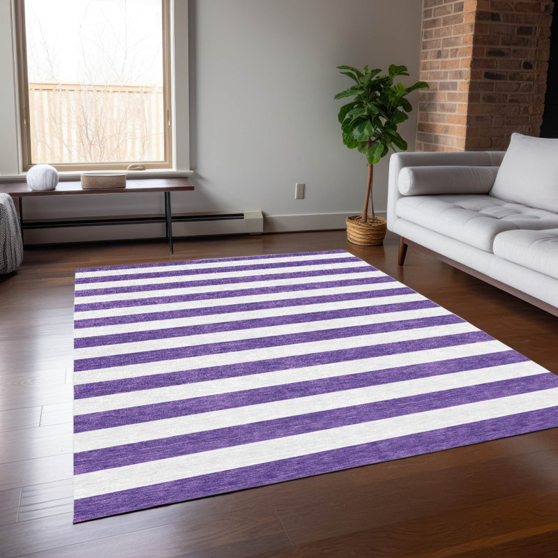 Tapis intérieur / extérieur avec envers antidérapant Lovell, Rectangle 8 pi x 10 pi