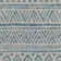 Tomas Southwestern Machine Woven Aqua/Gray Area Rug