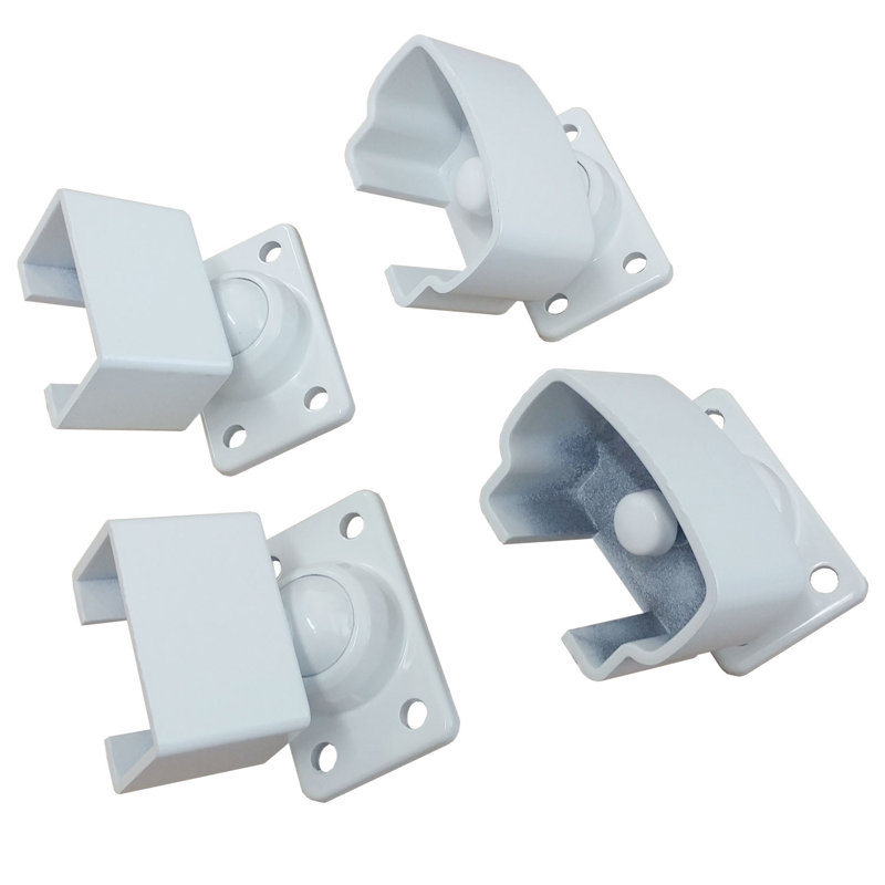 ModVue White Aluminum Pivot Bracket Kit, White