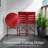 Folding Patio Bistro Set-385481139
