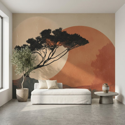Décoration murale arbre moderne abstrait