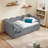 Cozy Gingham Daybed With Two Storage Drawers-718680401-718680429
