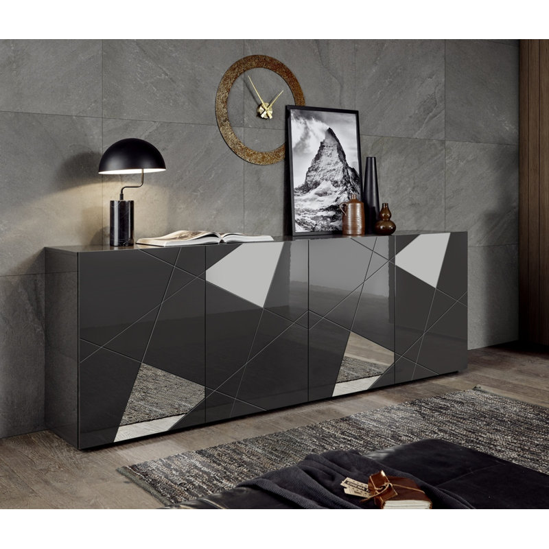 Aveli 241cm Sideboard, Grey