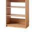 Système d'organisation modulaire Dee, 5 tablettes de rangement à niveaux, bois-100547246