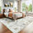Masa 8'X10' Neutral Machine Washable Abstract Modern Area Rugs for Living Room Beige/Brown/Gray-132717351-118319127