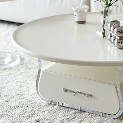 Table basse ronde Style