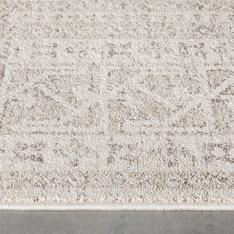 Loop-De-Loop Moroccan Synthetic Area Rug, Rectangle 120 x 180cm