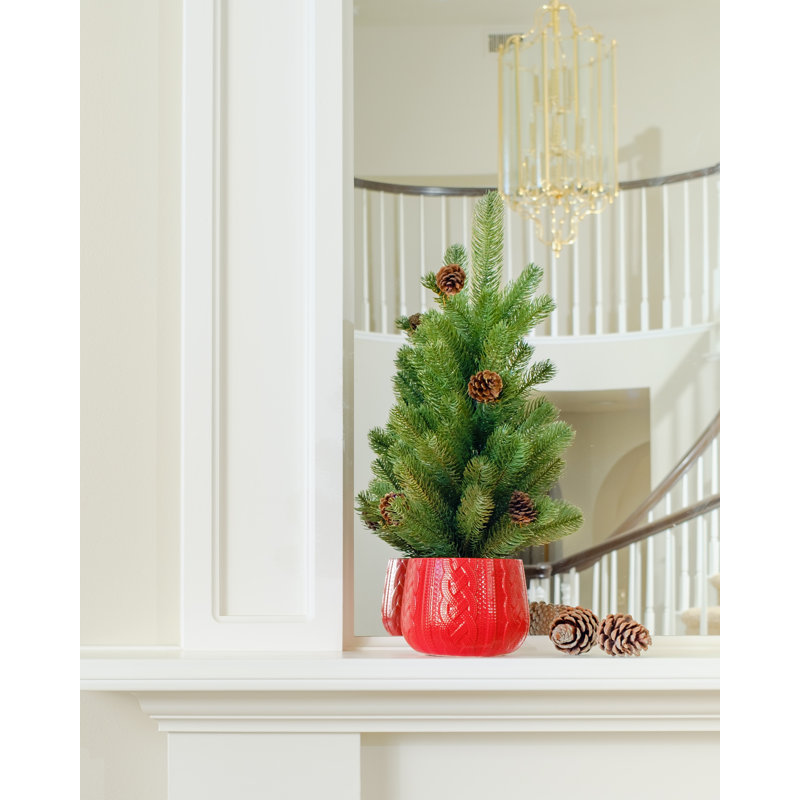 Arbre de Noël vert 23,5 po