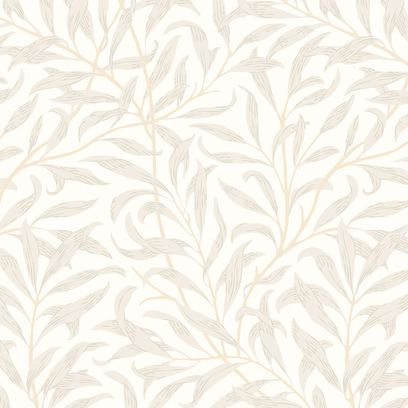 Willow Trail - Linen, Green