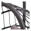 Fauteuil suspendu en osier pour patio
