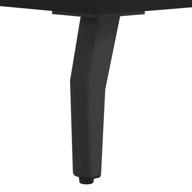 Mearle 40cm W Iron Bedside Table, Black, Individual