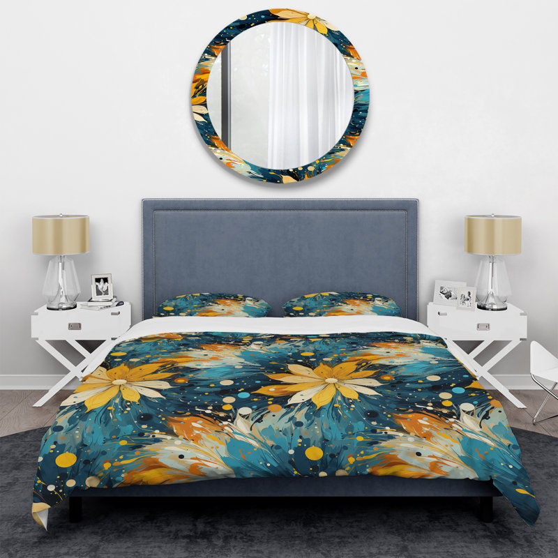 Ensemble de housse de couette Popart, Housse de couette pour très grand lit et 2 très