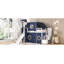 Lit mezzanine simple avec tente et tour-711520097