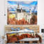 Tapisserie castle avec feuillage neuschwanstein-28488627