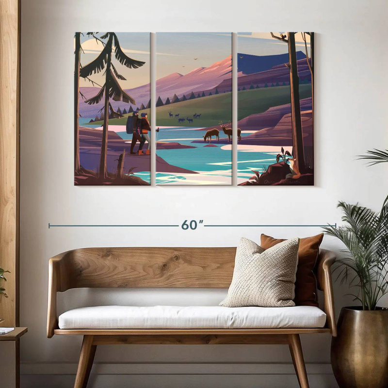 Alvord The River, 32" H x 50" W
