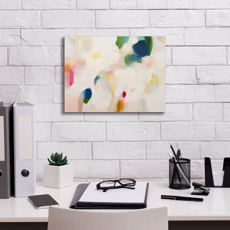 «B Poetic Abstract» par Jenny Westenhofer, H 12 po x l 16 po x P 0,75 po