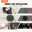 Mini trampoline d'exercice 51 po pliable pour adultes avec poignée