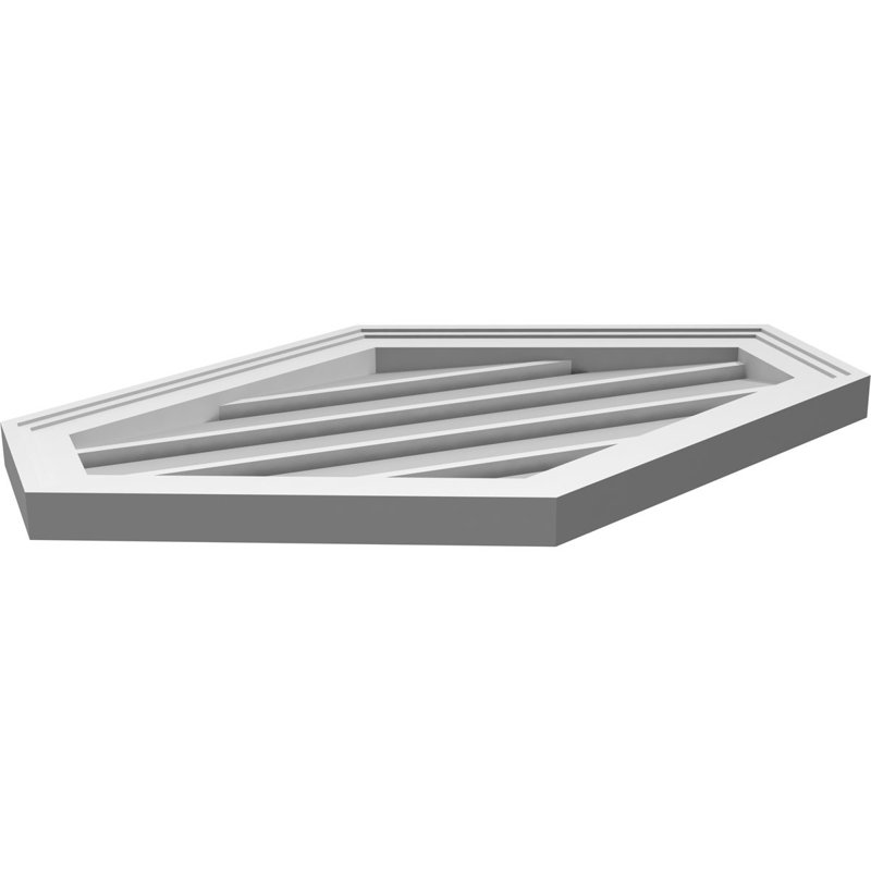 Pente verticale verticale en uréthane 5 pi, H 18 po x l 28 po x P 1,5 po