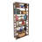 Flip Flop High Folding, No Tools Assembly, Solid, Wood Bookcase-787470447-690265969