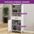 Brycen 57.4'' H Freestanding Bathroom Cabinet-958904827