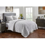 Cotton Ring Stitch Dots Comforter Set