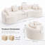 Canapé modulaire à compression en mousse courbée-164944124-164944127
