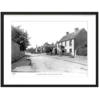 Albrighton, The Village 1899 by Francis Frith - Single Picture Frame Print