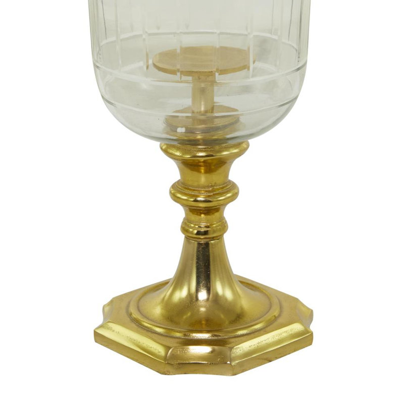 Lampe ouragan Valdosta Glam Aluminium, Or