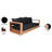 Tulum 87'' Wide Teak Patio Sofa with Cushions-86504299