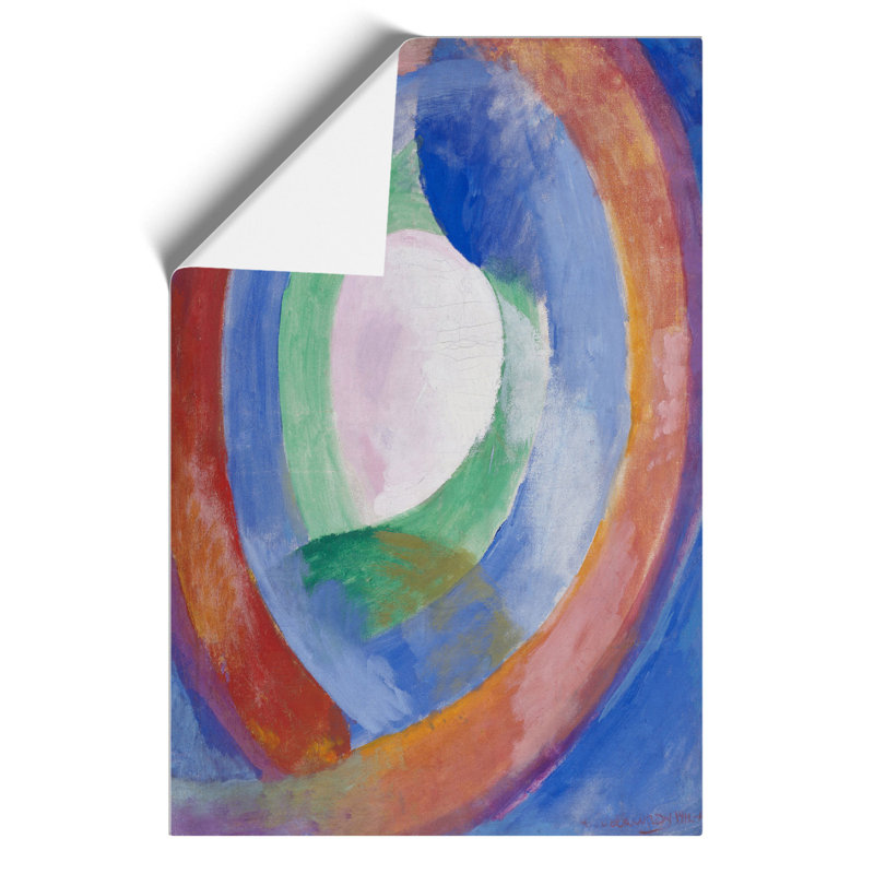 Composition by Robert Delaunay - Frameless Print, 59cm H x 42cm W x 0.1cm D