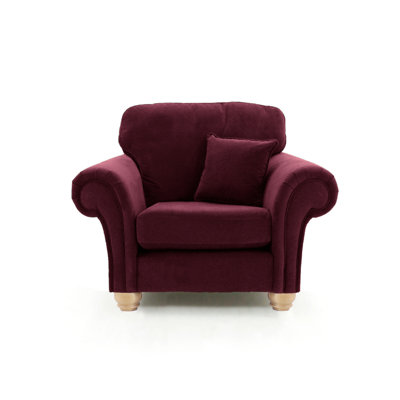 Lila Velvet Accent Chair