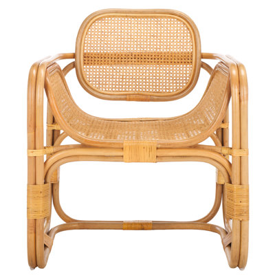 Destrie Rattan Accent Chair by Bay Isle Home