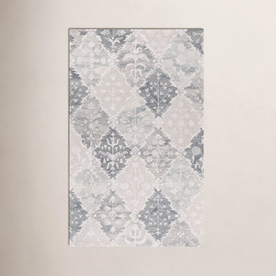 Garvin Hand-Tufted Wool Floral Rug