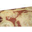Hand Knotted Area Rug in Red And Ivory