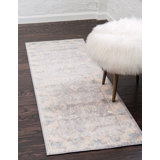 Linz Oriental Gray Area Rug