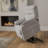 Plush Fabric Power Lift Chair In Lucie Dove