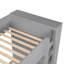 Lit simple superposé au-dessus de gris avec compartiments supplémentaires - 2 tiroirs et espace de rangement multi-couches pratique-580817861-580817867
